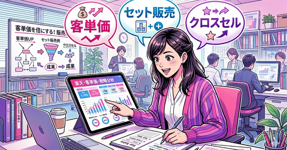 楽天・Amazon・Yahoo! 客単価を1.5倍にするセット販売・クロスセル全技術