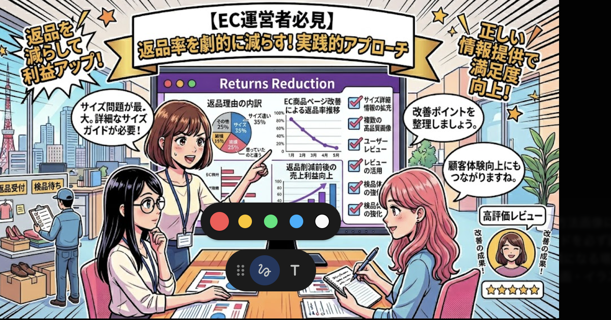 返品が多いECショップには共通点があった。商品ページ改善で返品率を下げる方法