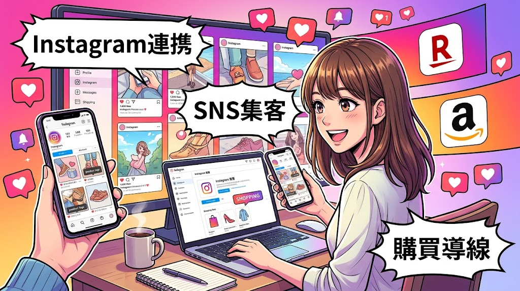 Instagram×ECモール連携で売上を伸ばす方法【実例あり】