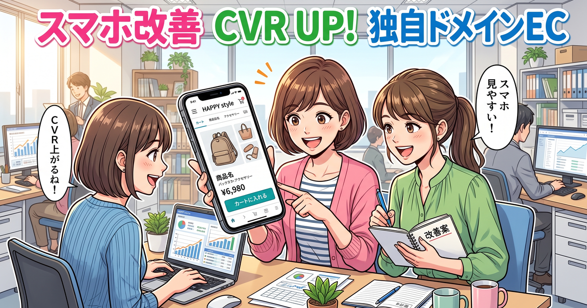 独自ドメインECのスマホ商品ページ改善7チェックリスト【MakeShop・Shopify対応2026年版】