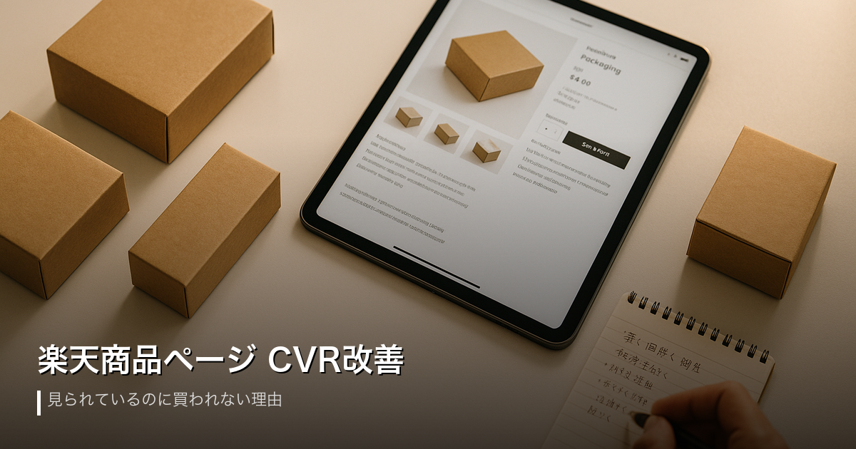 楽天商品ページCVR改善10のポイント