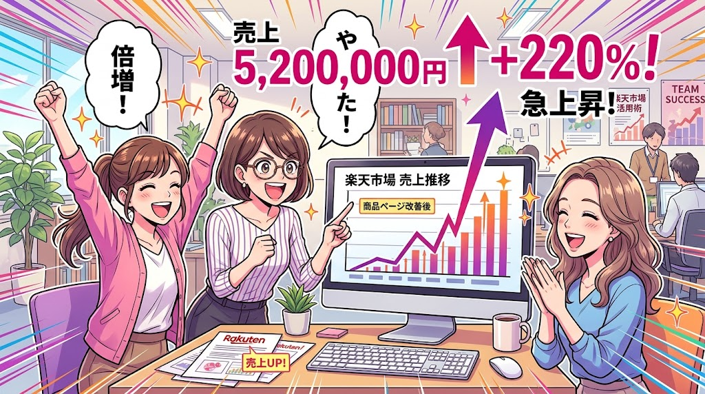 CVR改善に喜ぶECチーム