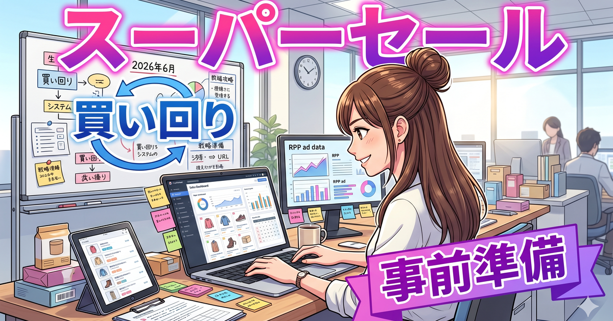 楽天スーパーセール2026年6月の攻略法