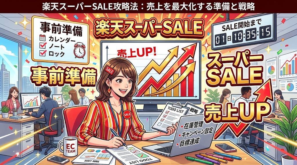 楽天スーパーSALE攻略ガイド2026年版【売れる店の準備術】