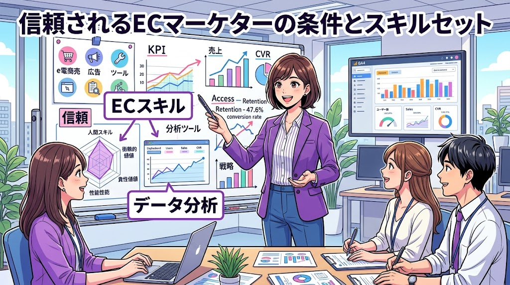 職場で頼られるEC担当者になるために必要なこと